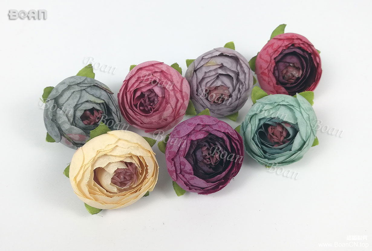 mini rose flower head(HMG04T-1)